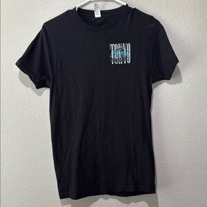 Tokyo Black Graphic T-Shirt